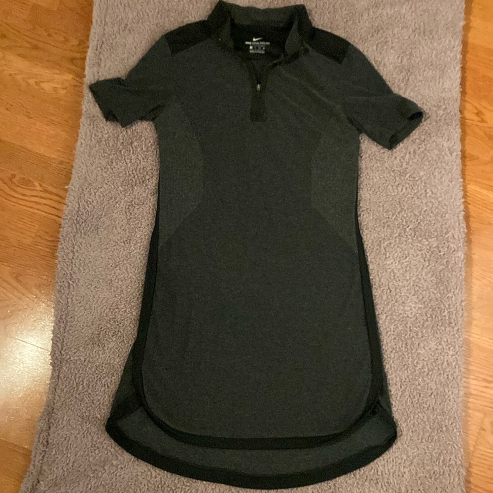 Nike Zonal Cooling Gold Dress